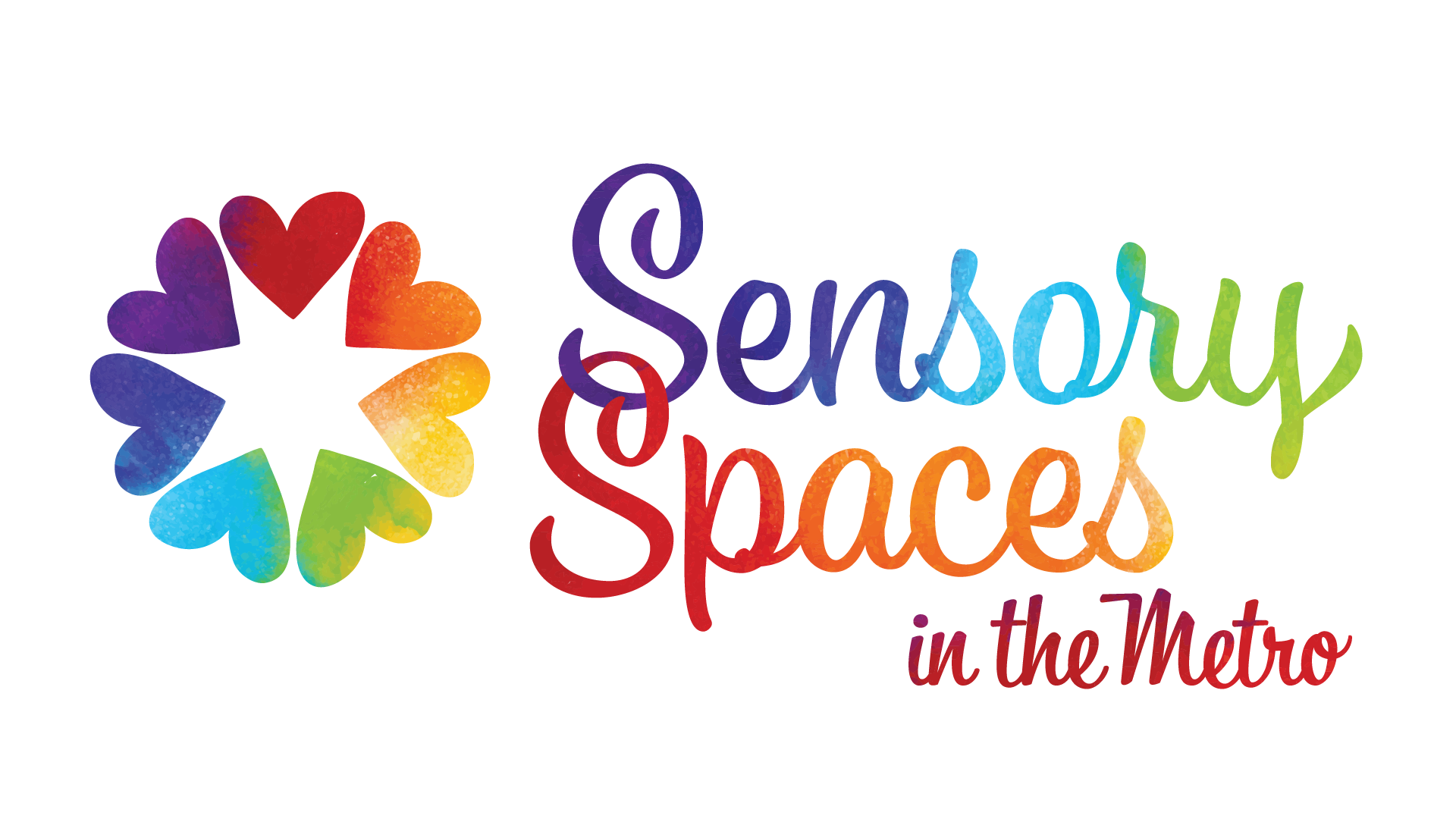 Sensory Spaces watercolor logo